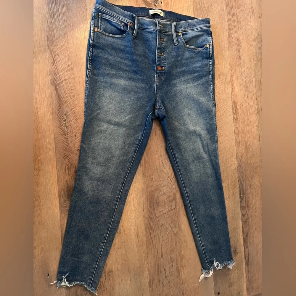 Madewell size 33 high rise skinny jeans - Picture 1 of 7